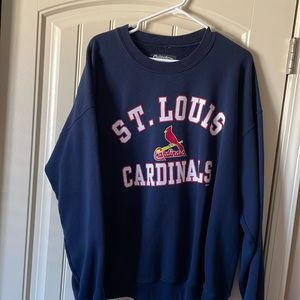 STL Cardinals navy XL sweatshirt